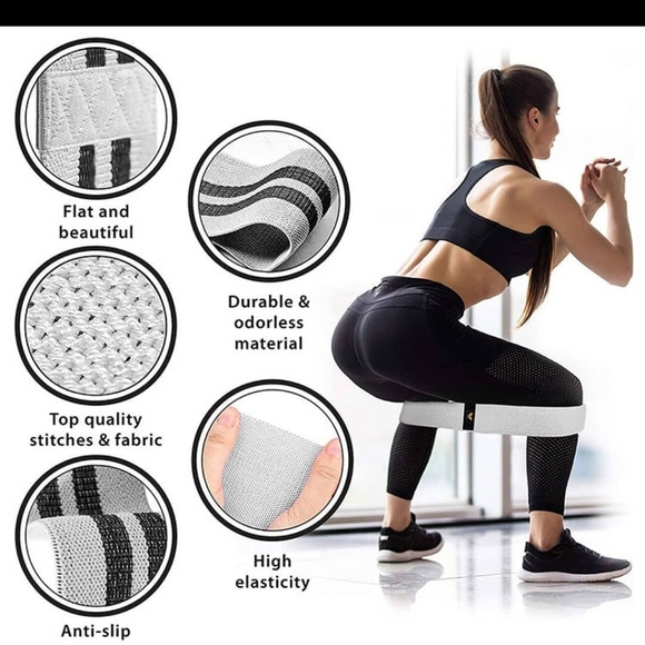 Exercising resist bands - Picture 3 of 5